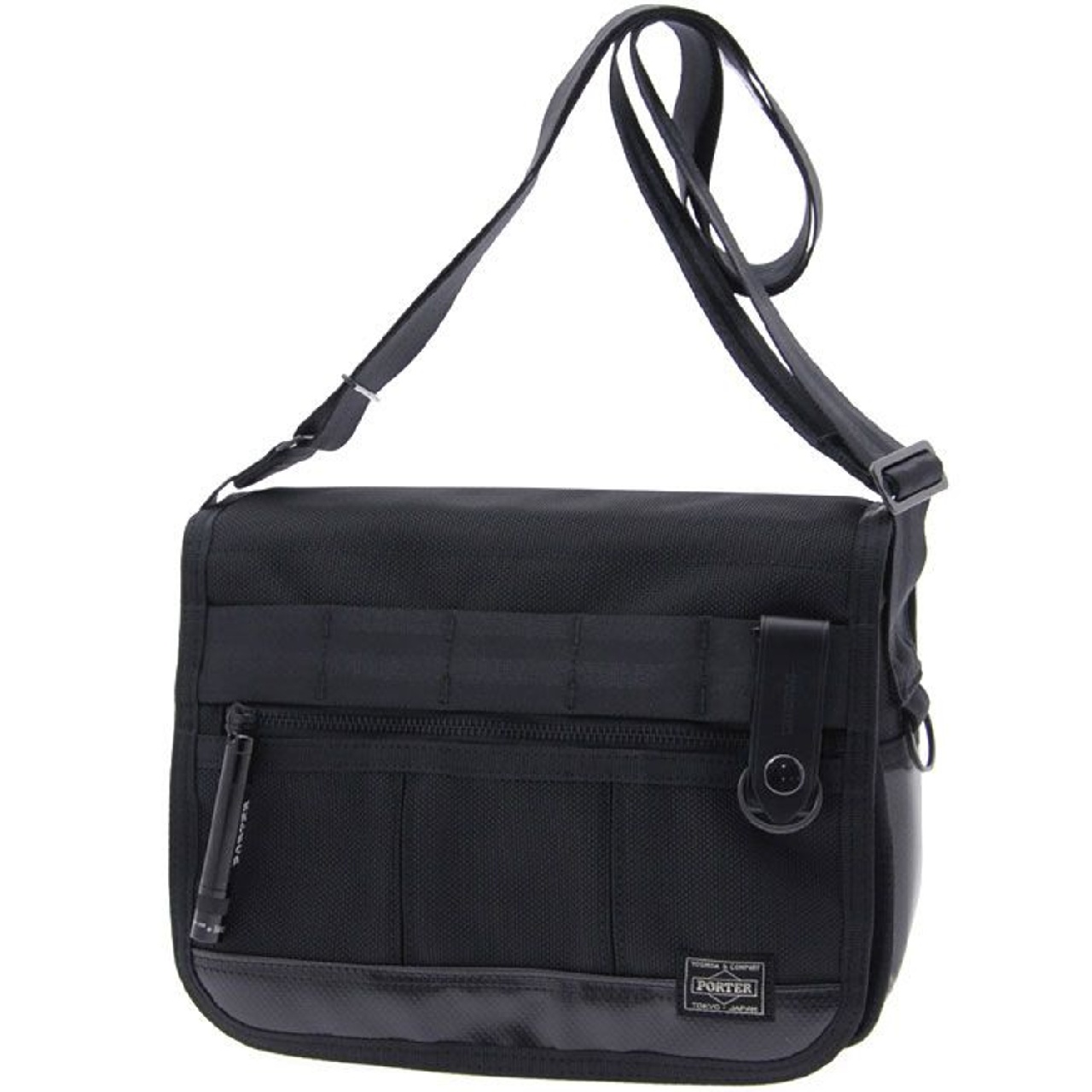 PORTER / HEAT. SHOULDER BAG ポーター ヒート かぶせショルダー小 703