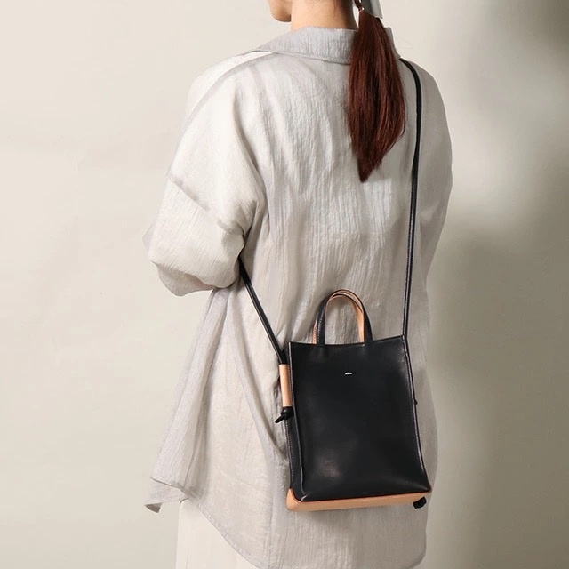 ESTINE　エスティーヌ　ロジカル　レザー2wayハンドバッグ　1076866-0