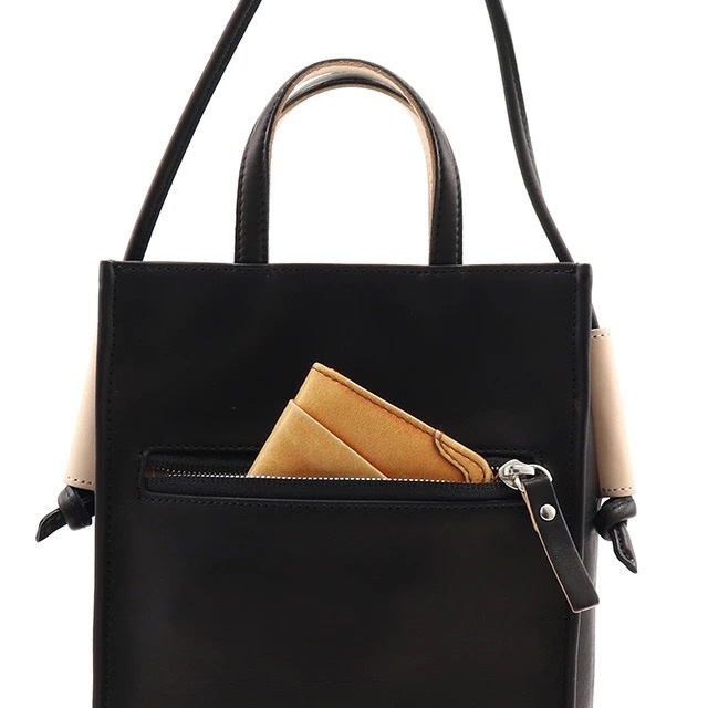 ESTINE　エスティーヌ　ロジカル　レザー2wayハンドバッグ　1076866-5