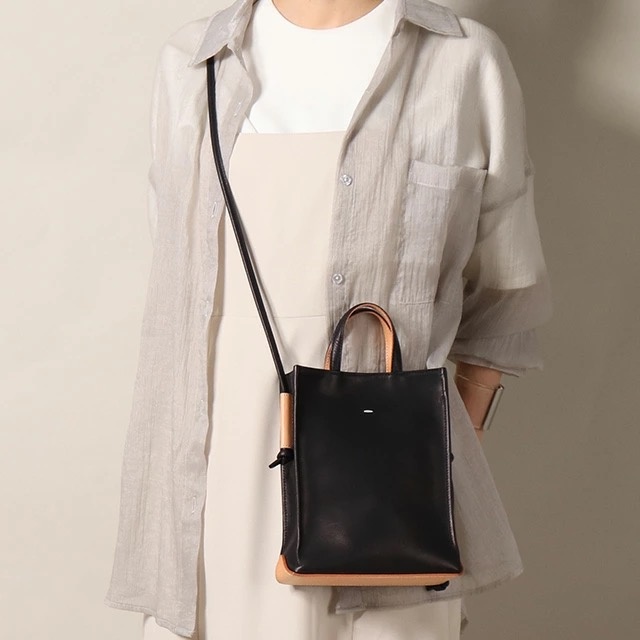 ESTINE　エスティーヌ　ロジカル　レザー2wayハンドバッグ　1076866-12