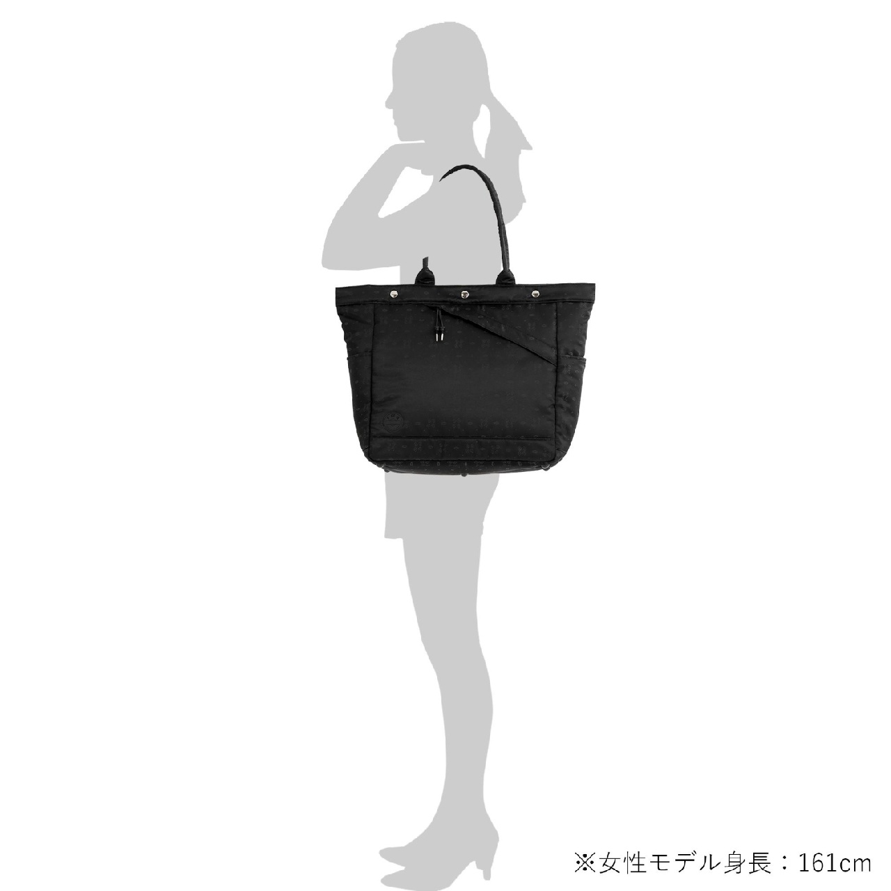 POTR ピーオーティーアール MONOGRAM 2WAY TOTE BAG モノグラム トート 