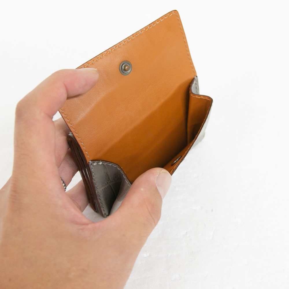 FELISI Mini Wallet フェリージ クロコダイル スタンプ ミニ財布 1031