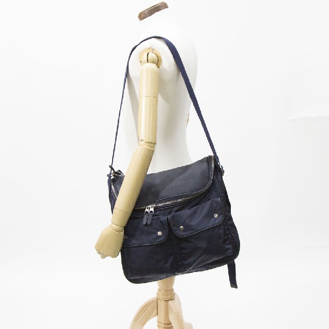 Felisi フェリージ NYLON leather shoulder bag 23/27DS+LD -15