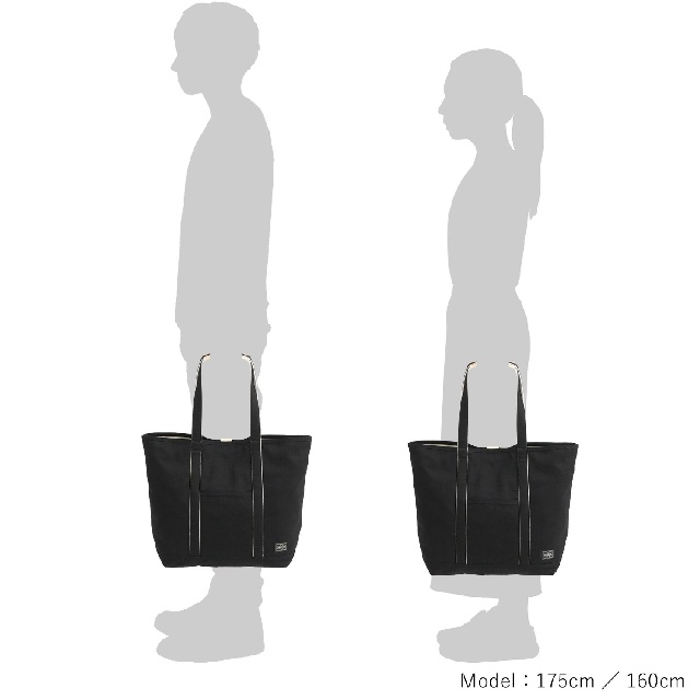 PORTER / NOIR  TOTE BAG(M) ポーター ノアール トートバッグ（M）895-15159 吉田カバン-1