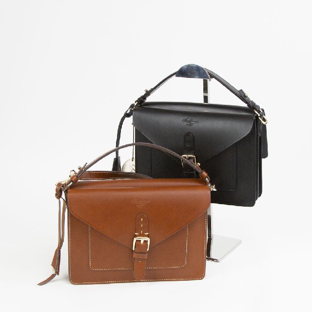 BOLDRINI SELLERIA ボルドリー二 セレリア Ribot 2way FLAP SHOULDER BAG 7274-0