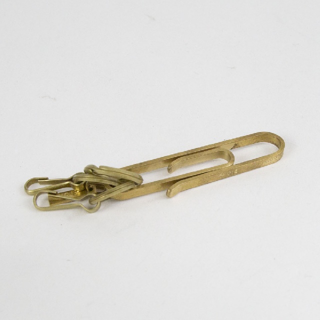 CIE シー BRASS KEYFOB CLIP TYPE ブラス キーフォブ クリップタイプ 92300-2