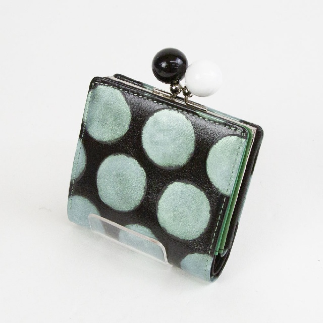 TSUMORI CHISATO ツモリチサト FULL MOON DOTS がま口 MINI WALLET 57846-2