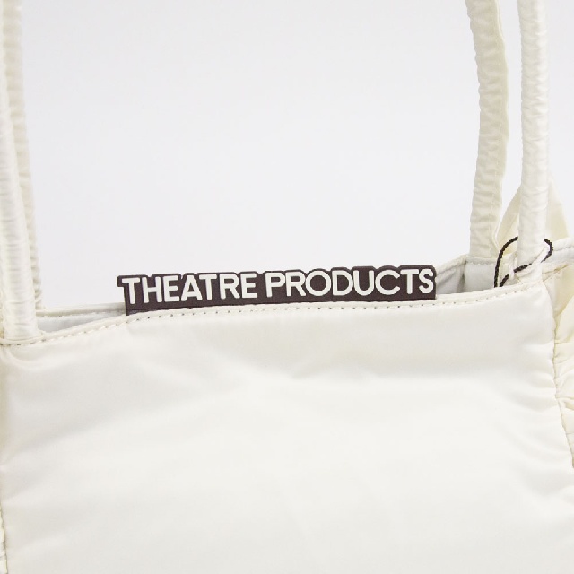 THEATRE PRODUCTS シアタープロダクツ サテンフリルハンドバッグ CL240302-6