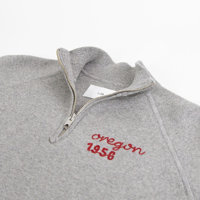 【SALE】L/M エルエム OREGON ZIP UP SWEAT 1240301002-8