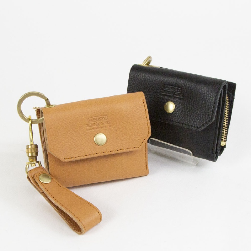 AS2OV アッソブ OILEDSHRINK LTR COMPACT WALLET 折財布 101408