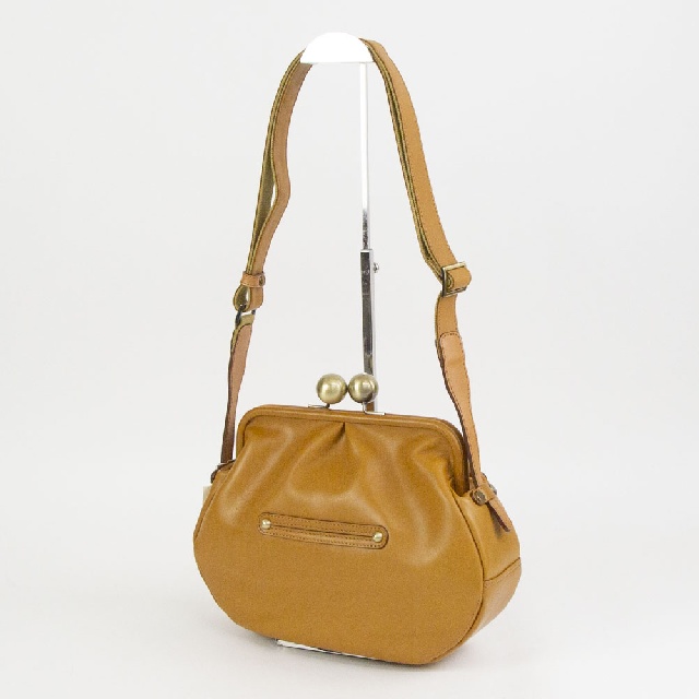 BROOM　ブルーム　がま口　レザー ショルダー　26028-33-3