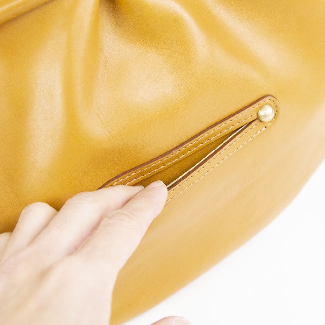 BROOM　ブルーム　がま口　レザー ショルダー　26028-33-11