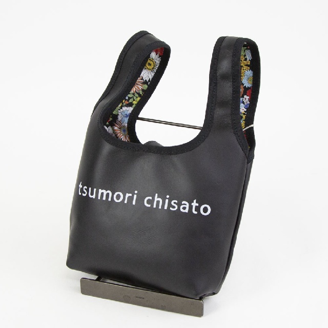 TSUMORI CHISATO ツモリチサト リバーシブル ラム ハンドバッグ S 053570-1