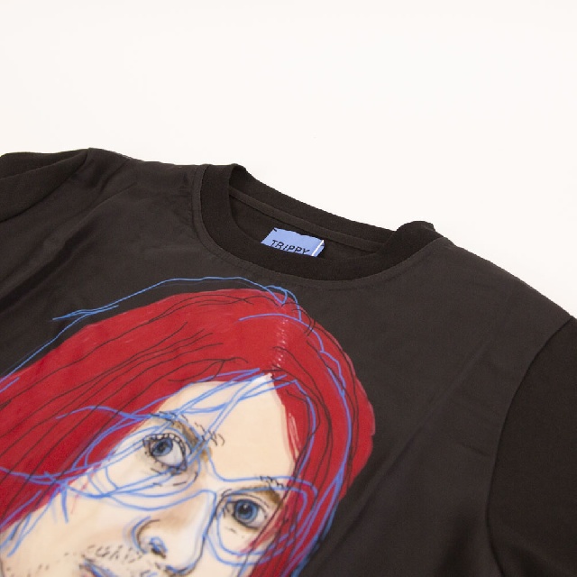 TRIPPY ART トリッピーアート KURT COBAIN カートコバーン Tシャツ MX-1414-6