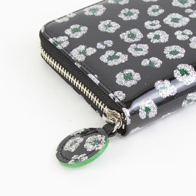 TSUMORI CHISATO ツモリチサト グリッターフラワー ラウンドジップ長財布 057859-5