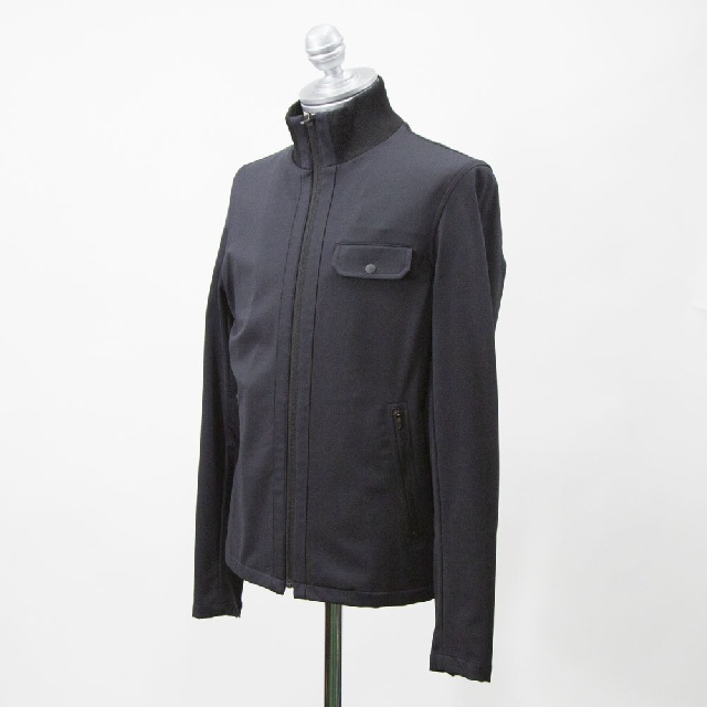 K-3B ケースリービー 24HR-WEARABLE スタンドカラー ライダースリブブルゾン 043-N-0