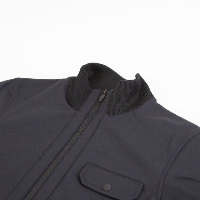 K-3B ケースリービー 24HR-WEARABLE スタンドカラー ライダースリブブルゾン 043-N-9