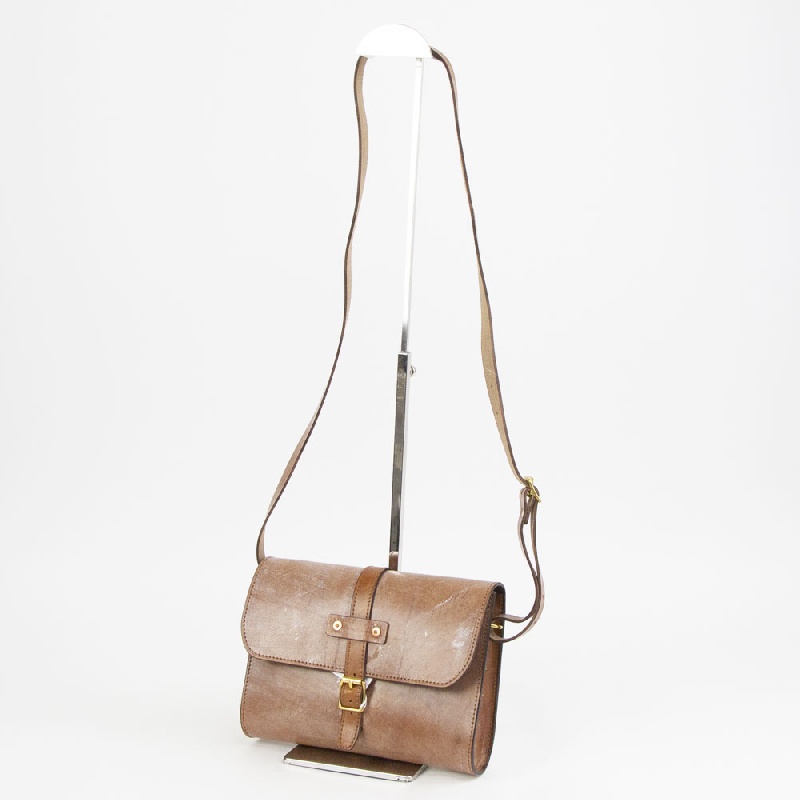 TANNER BATES タナーベイツ オークバーク タンニンレザー トラベルショルダーバッグ  TRAVEL-BAG