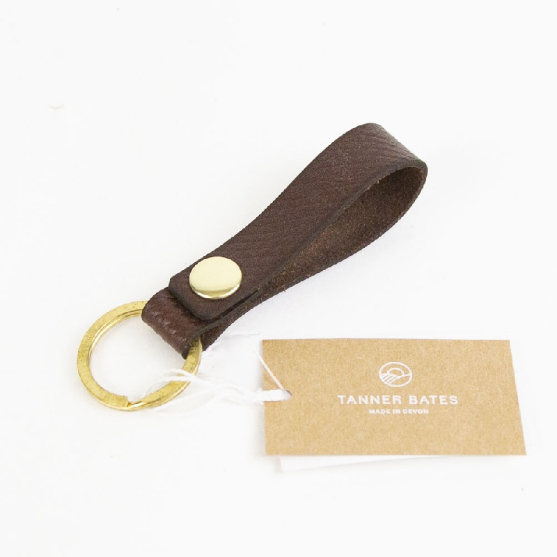 TANNER BATES タナーベイツ ロシアキップレザー キーホルダー KEY-LEATHER