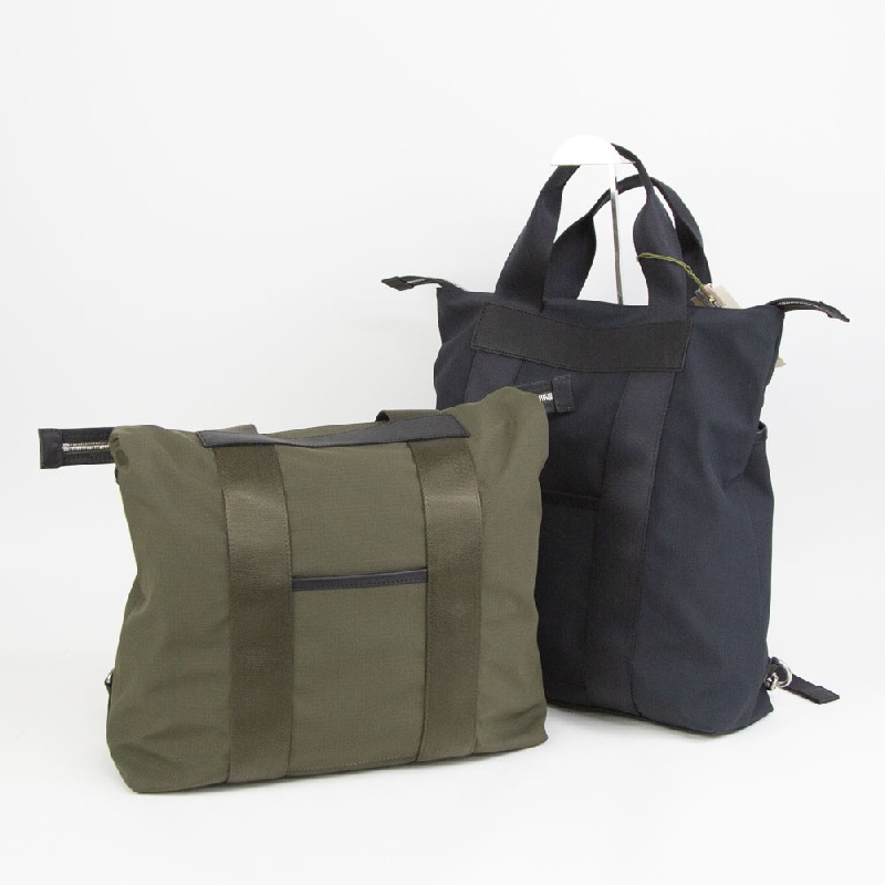 TRIALOGUE トライアローグ NYLON × LEATHER 2WAYトートバッグ DA076