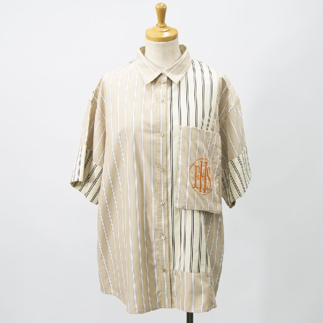 Thomas magpie トーマスマグパイ P/Ten Stripe Shirts 2252111-2