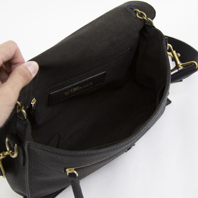 TOFF&LOADSTONE トフアンドロードストーン バディ ソフトシュリンクレザー フラップショルダーバッグ R97-81540-12