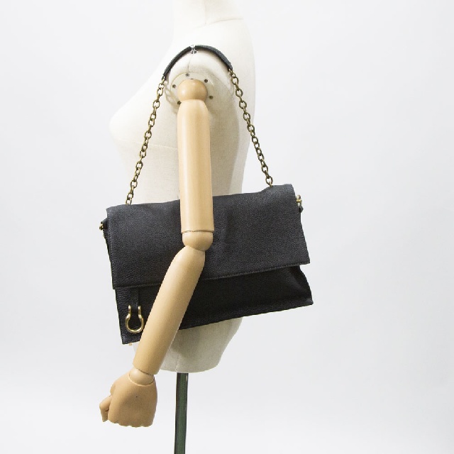 TOFF&LOADSTONE トフアンドロードストーン バディ ソフトシュリンクレザー フラップショルダーバッグ R97-81540-13