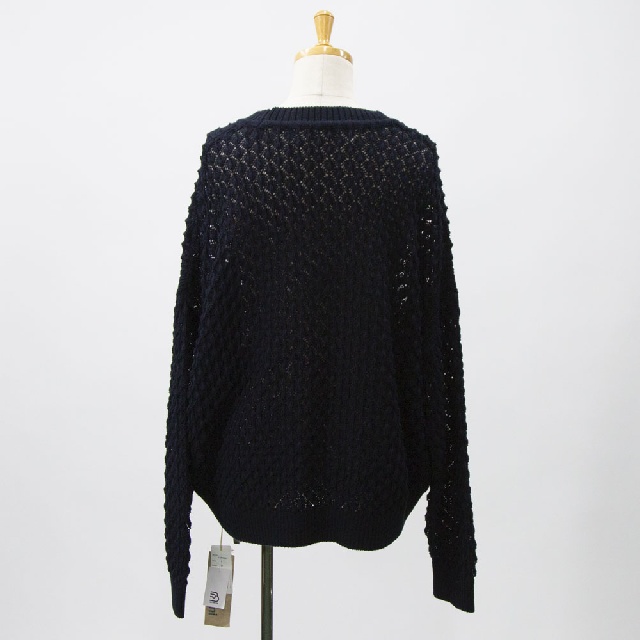 midiumi  ミディウミ　メッシュニットプルオーバー　1-729834-4