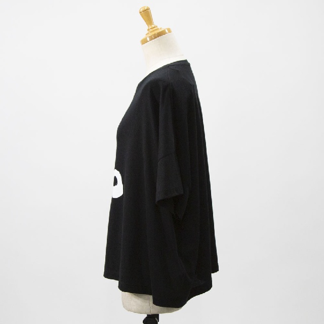 Y's for living　ワイズフォーリビング　C/Rライト天竺　「FACE」半袖ワイドショートシャツ　K44-T39-14-3