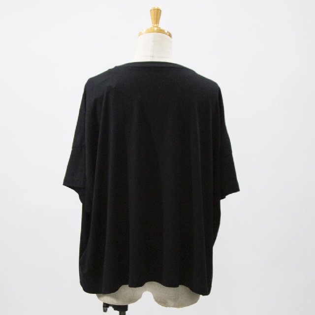 Y's for living　ワイズフォーリビング　C/Rライト天竺　「FACE」半袖ワイドショートシャツ　K44-T39-14-4