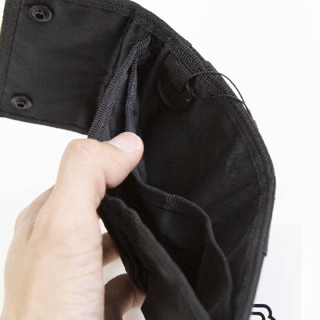 RAMIDUS　BLACK BEAUTY　WALLET　(M)　ラミダス　ブラックビューティー 　折財布　B011117-9