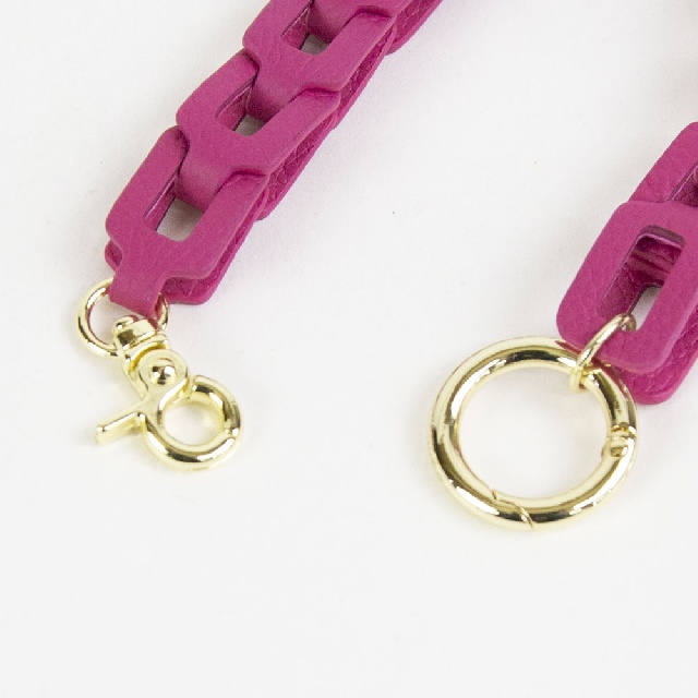 DEMIU デミュウ マゼンタピンク Hand STRAP Rectangle ハンド ストラップ レクタングル DU-SRT00-1