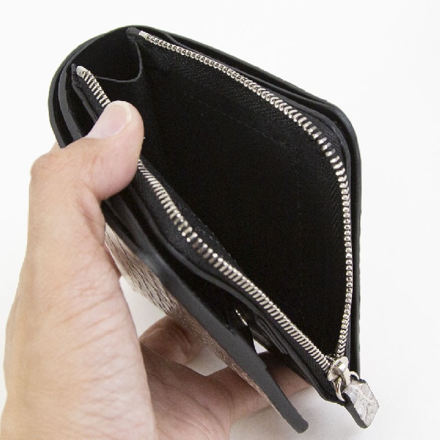 SOTOMI ナイルクロコ 折財布 SCHW004-5