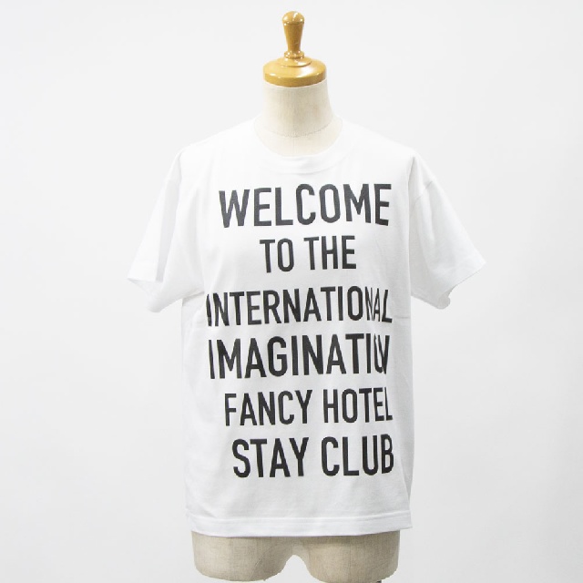 Thomas magpie トーマスマグパイ  ミニTシャツ “WELCOME TO THE INTERNATIONAL IMAGINATION FANCY STAY HOTEL CLUB” 2252871-1