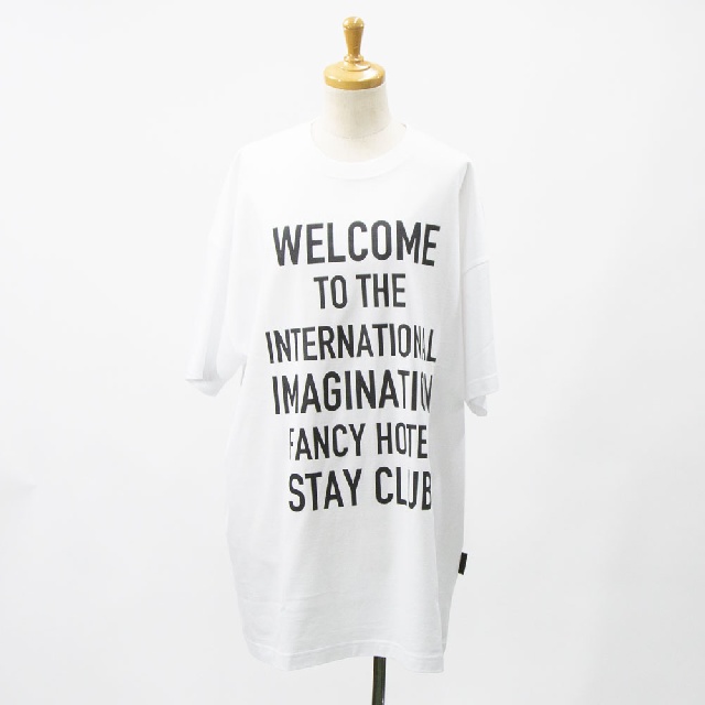 Thomas magpie トーマスマグパイ Tシャツ  “WELCOME TO THE INTERNATIONAL IMAGINATION FANCY STAY HOTEL CLUB” 2252876-1