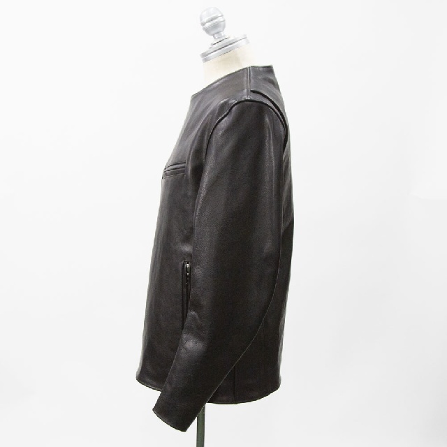 LICHT ADEL リヒトアデル ノーカラーライダースジャケット LW-JKT02-2