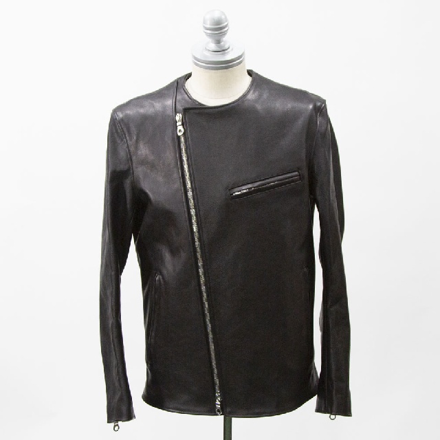 LICHT ADEL リヒトアデル ノーカラーライダースジャケット LW-JKT02-1