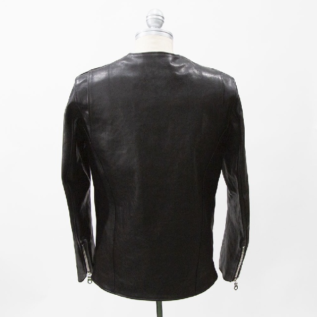 LICHT ADEL リヒトアデル ノーカラーライダースジャケット LW-JKT02-3