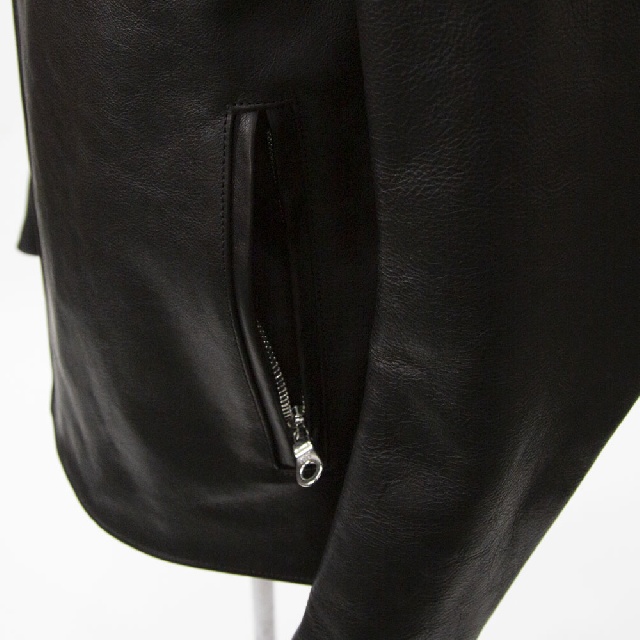 LICHT ADEL リヒトアデル ノーカラーライダースジャケット LW-JKT02-8
