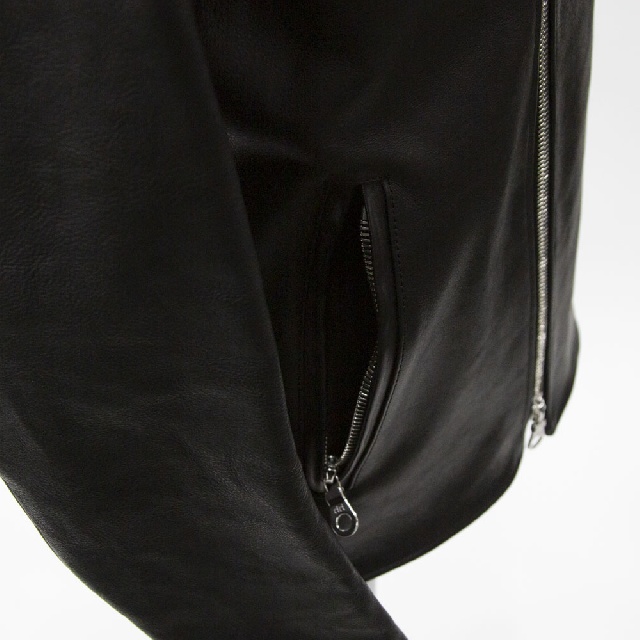 LICHT ADEL リヒトアデル ノーカラーライダースジャケット LW-JKT02-9