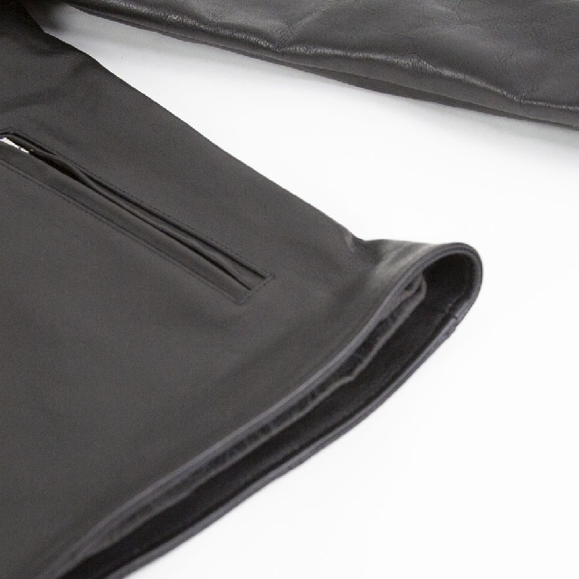 LICHT ADEL リヒトアデル ノーカラーライダースジャケット LW-JKT02-13