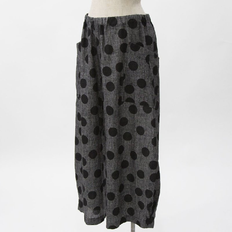 LY's for living　ワイズフォーリビング　リップルプリント　八分丈パンツ　L10-L11-30