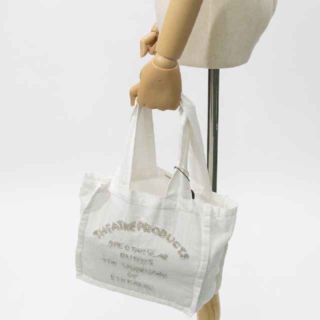 THEATRE PRODUCTS シアタープロダクツ ビーズエンブロイダリートートバッグ M CL240849-10