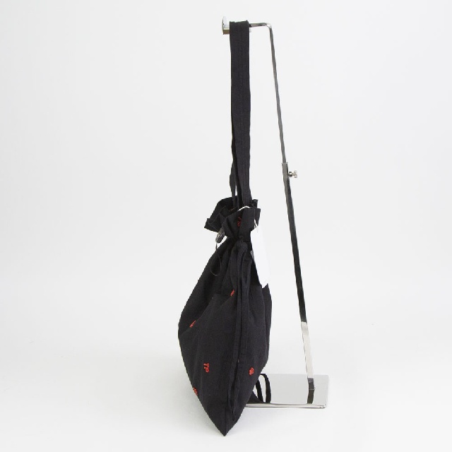 THEATRE PRODUCTS シアタープロダクツ ビーズエンブロイダリードローストリングバッグ L CL240850-3