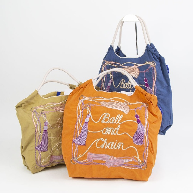 BALL&CHAIN ボールアンドチェーン tassel ショッピングバッグ M BA301044-0