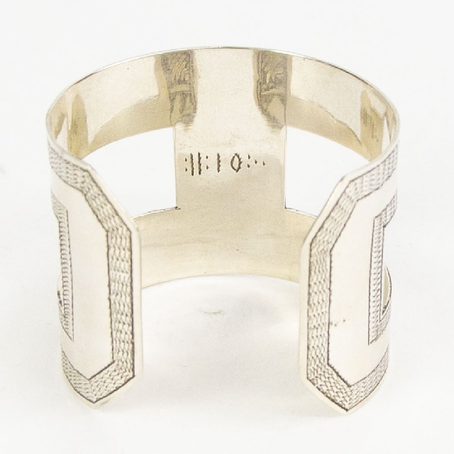 KNOW//MADE TOUAREG JEWELRY H Bangle Wide ノウメイド トゥアレグジュエリー Hバングル ワイド km-b008-3