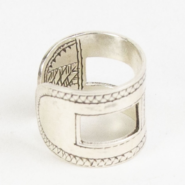 KNOW//MADE TOUAREG JEWELRY H Ring ノウメイド トゥアレグジュエリー Hリング km-r007-4