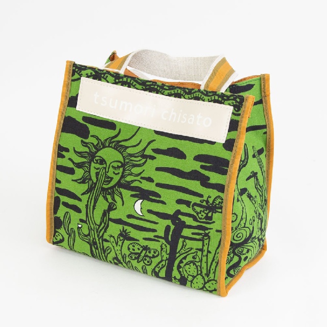 TSUMORI CHISATO ツモリチサト タイヨウとサボテンハンドバッグ 050785-0