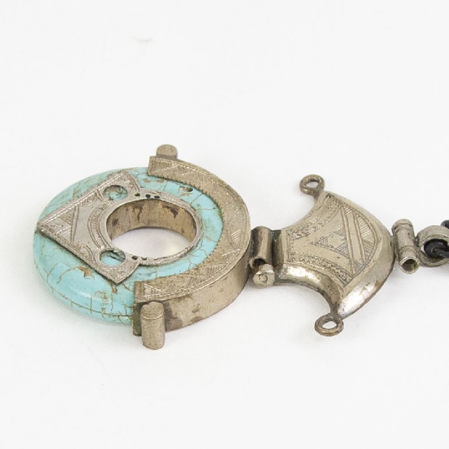 KNOW//MADE TOUAREG JEWELRY  Turquoise NECKRESS ノウメイド トゥアレグジュエリー ターコイズネックレス km-t006-2