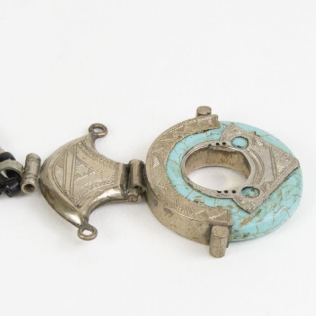 KNOW//MADE TOUAREG JEWELRY  Turquoise NECKRESS ノウメイド トゥアレグジュエリー ターコイズネックレス km-t006-3